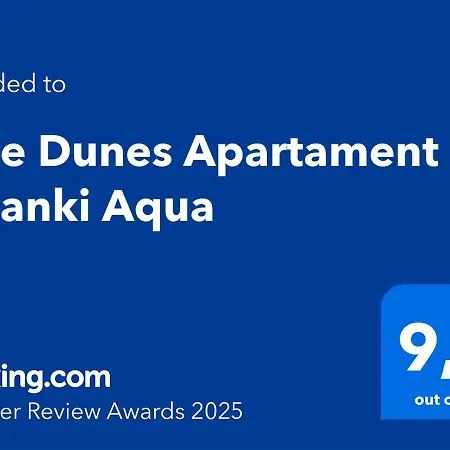 Lägenhet Blue Dunes Polanki Aqua Kołobrzeg